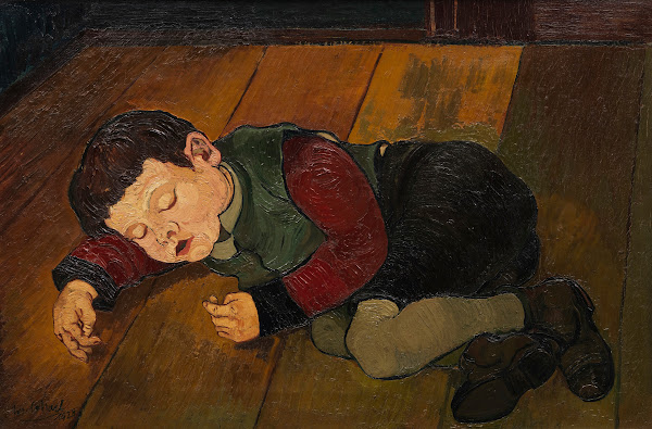 Schlafendes Kind 1928