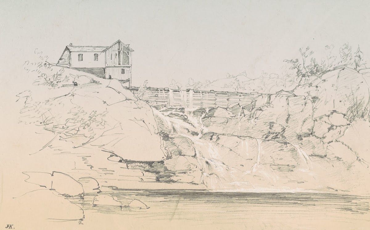 Building by a Dam 1850 1860