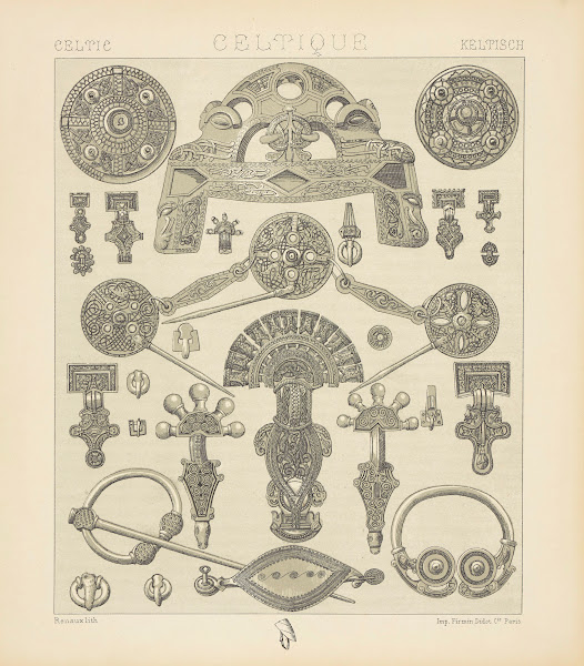 Objets usuels  agrafes et boucles  epoques du bronze et du fer 1876 1888