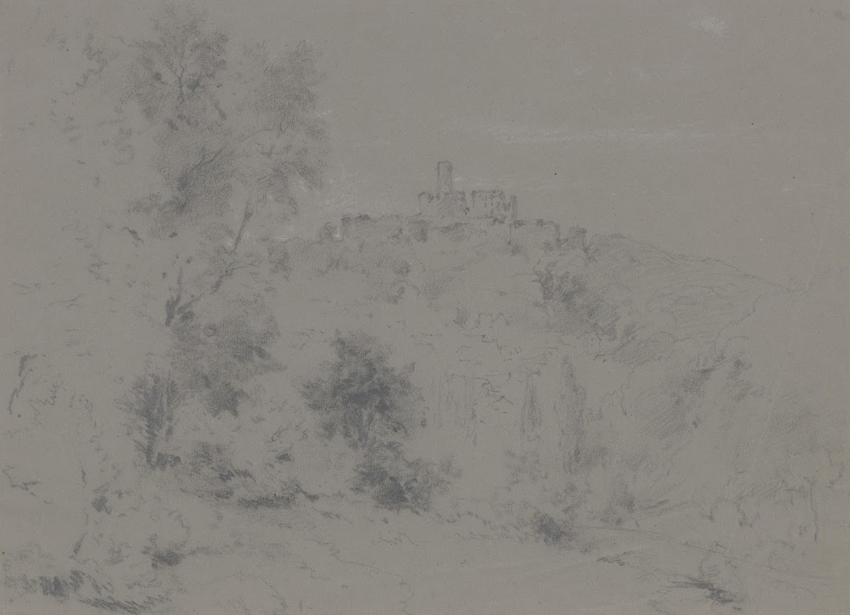 Blick auf die Ruine Königstein