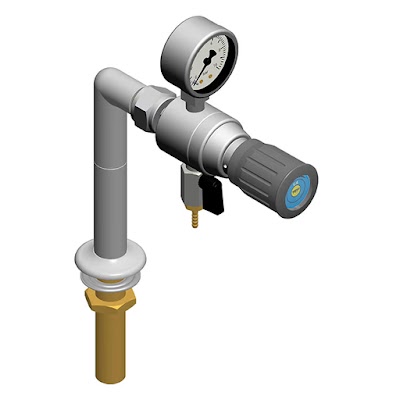 Pressure Regulator Bench Mounted - Bench-Mounted Gas Taps by Southern CGS