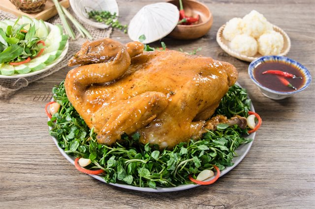 Gà Hấp Mắm Nhỉ