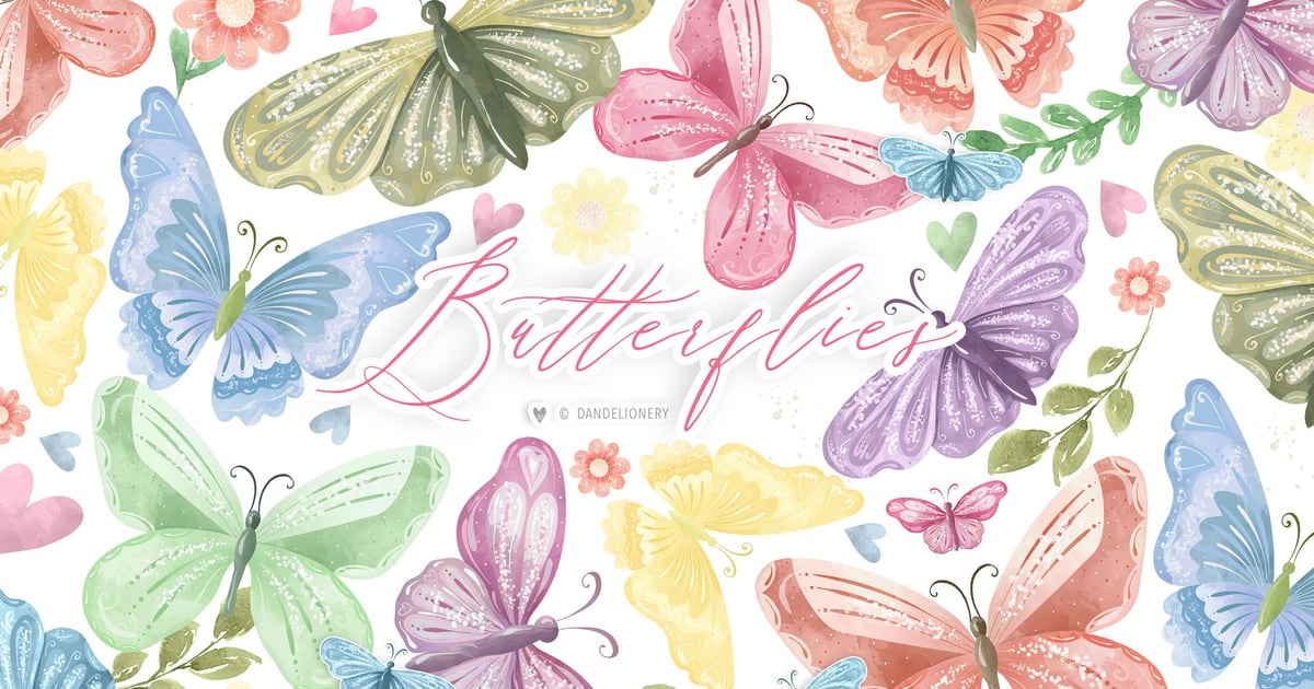 Diseño de mariposa Free Download – Envato Elements