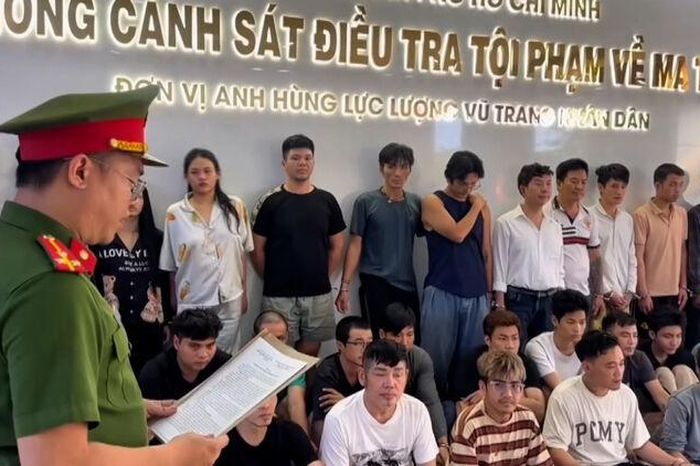 Bắt 71 đối tượng liên quan ma túy, có ca sĩ Long Nhật - Báo An Giang