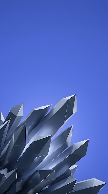 Abstract Blue Energy Sphere Reactor - Free mobile Wallpaper