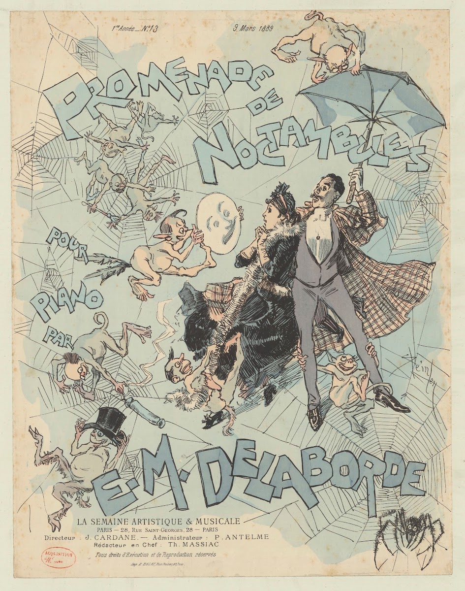 Promenade De Noctambules 1889