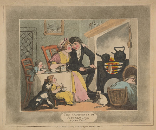 The comforts of matrimony A good toast 1809