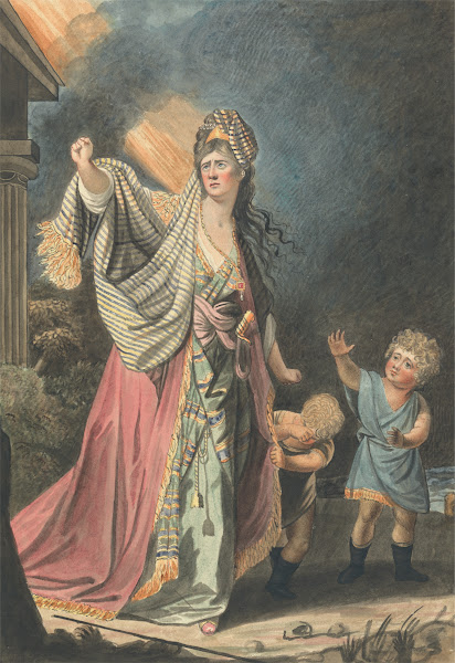 Mrs Yates in the Character of Medea