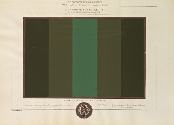 Lharmonie des couleurs  Pl108 1880