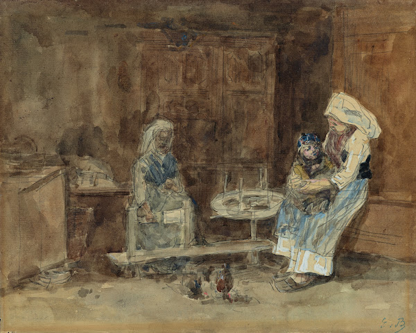 Intérieur breton maternité
