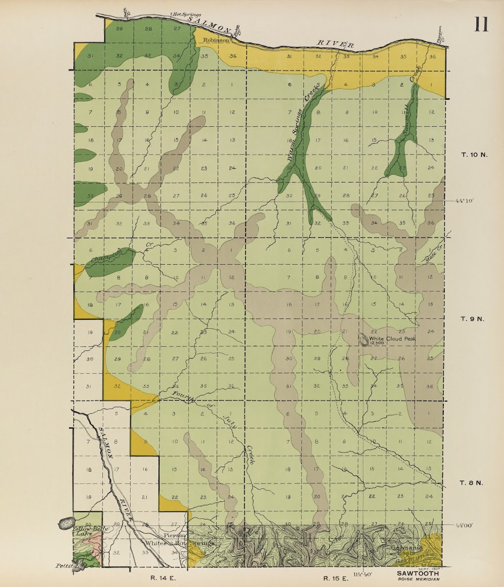 Forest atlas of the national forests of the United States Pl11 1907