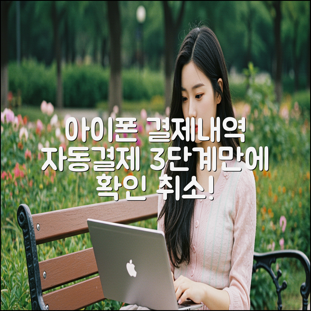 아이폰 애플 결제내역 확인 & 자동결제 3단계 취소!