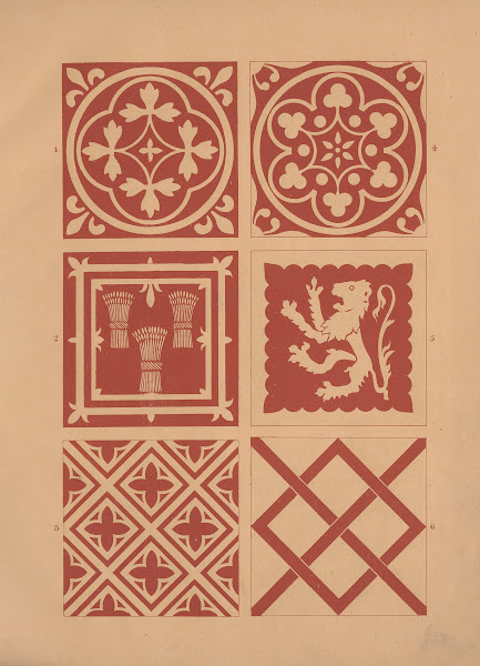 Examples of encaustic tiles Pl01 1844