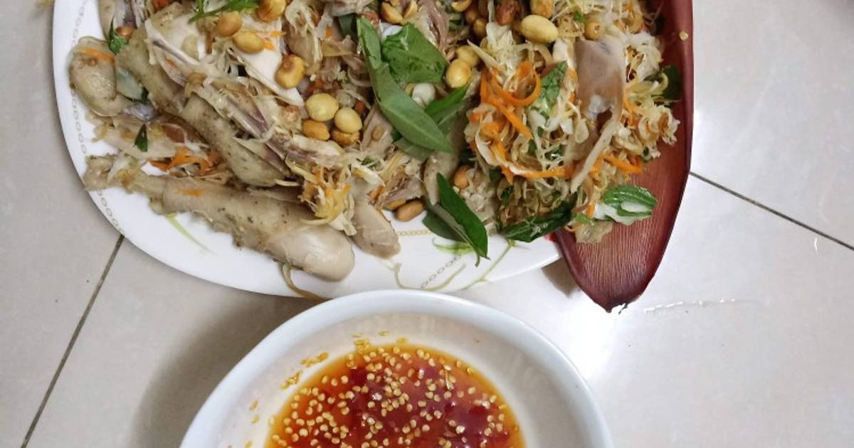 Gà tre làm gỏi