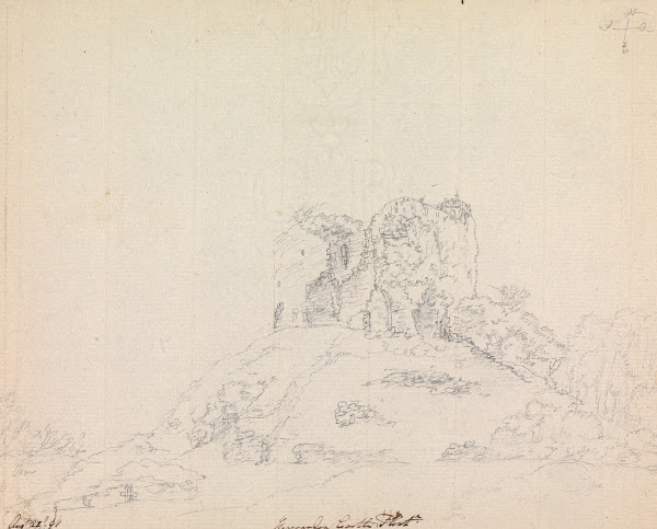 Hawarden Castle Flintshire Wales 1791