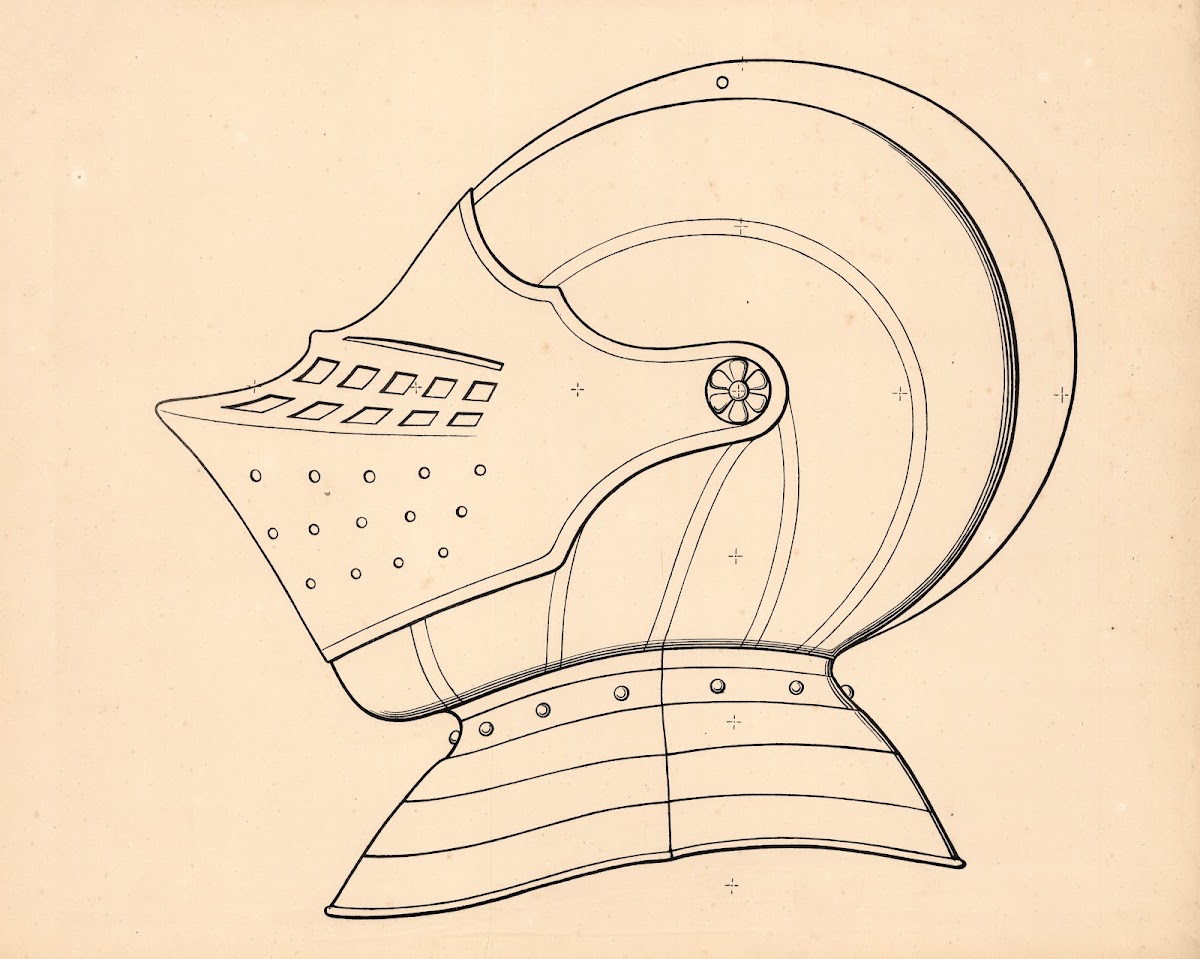 Knights helmet 1863