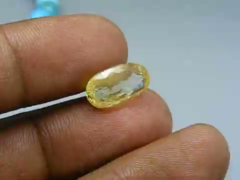 Natural Ceylon Yellow Sapphire 5.5 cts