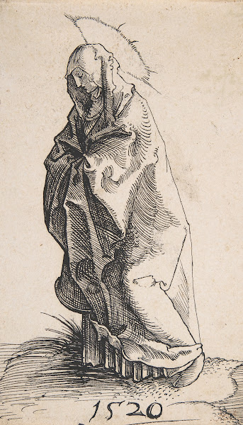 Standing Madonna in Mourning 1520