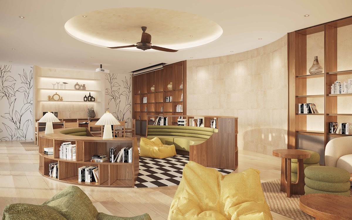 Bayu @ Mori Park — library lounge
