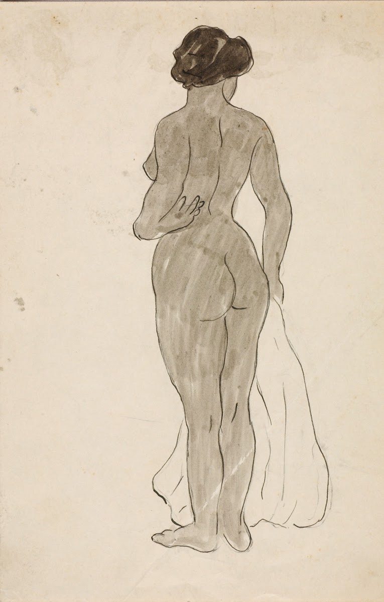 Standing Female Nude
