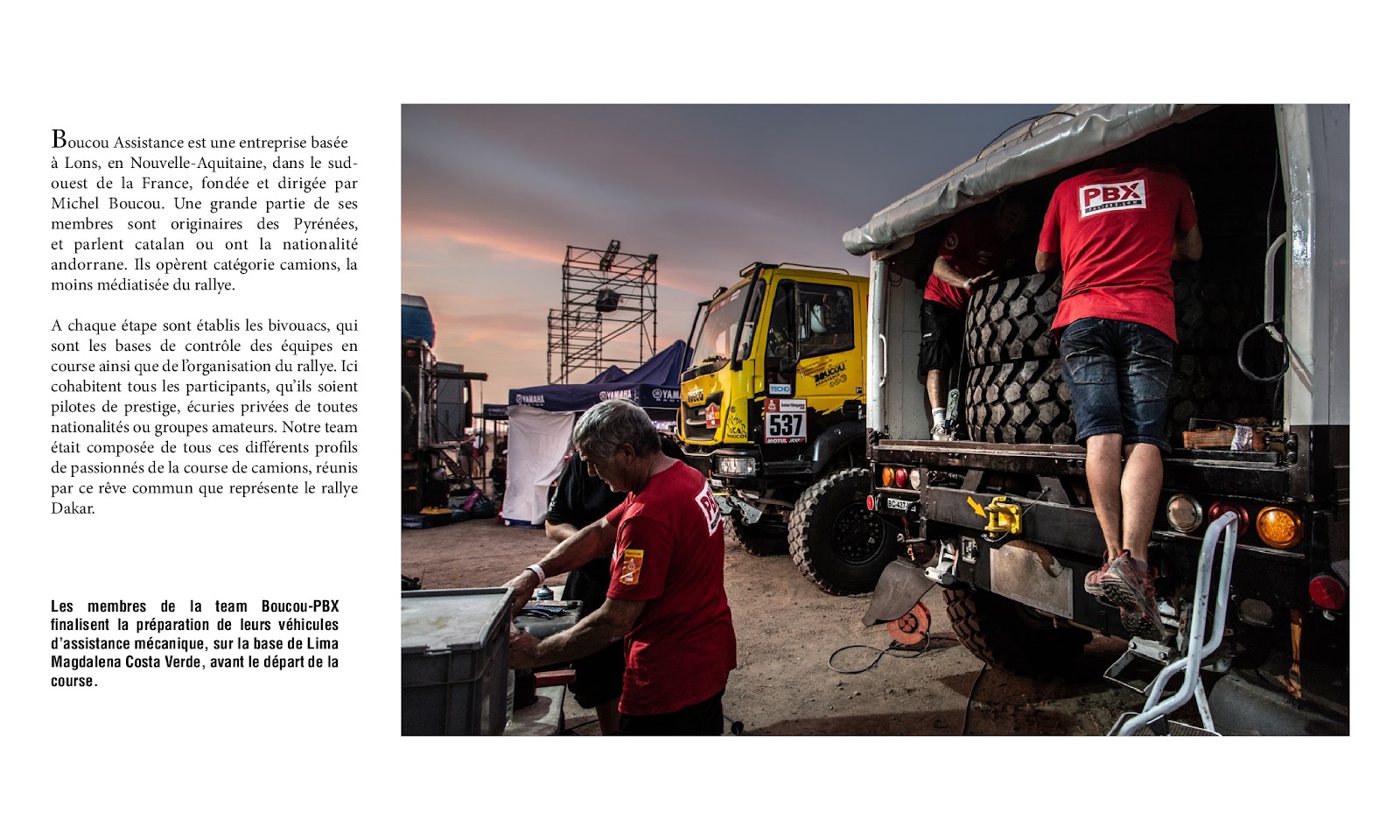 Rallye Dakar Pérou