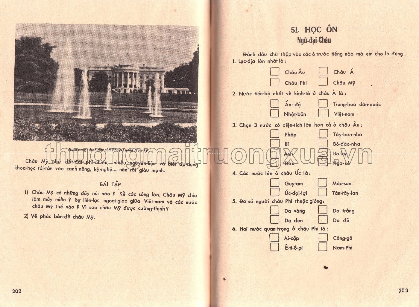 Địa lý lớp nhất (1966) - Trang 103