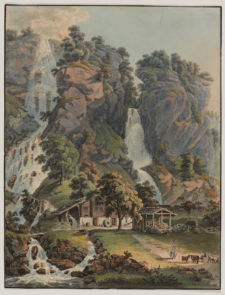 Chutes du Dorf et Alpbach à Meyringen 1915 1945