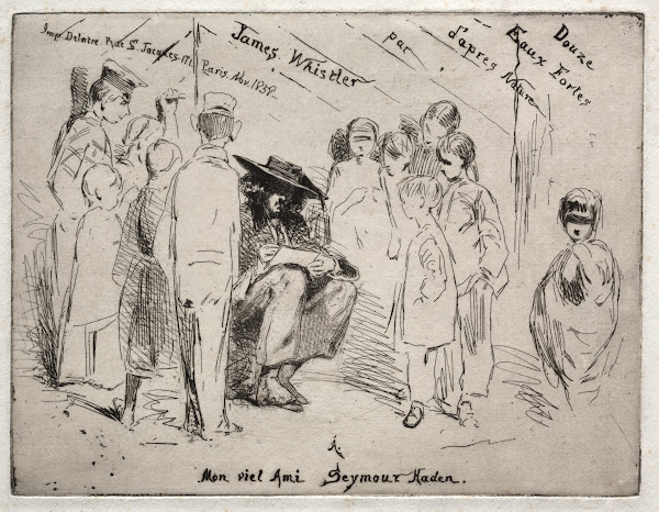 Title Page  Delauney Sketching 1858