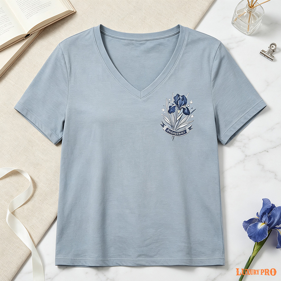 AOP GTS V Neck Short Sleeve