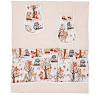 Bedding set for a baby crib 8 el Twins Standard New Indian friends white/orange