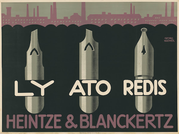 LY ATO REDIS Heintze  Blanckertz Schreibfedern 1912