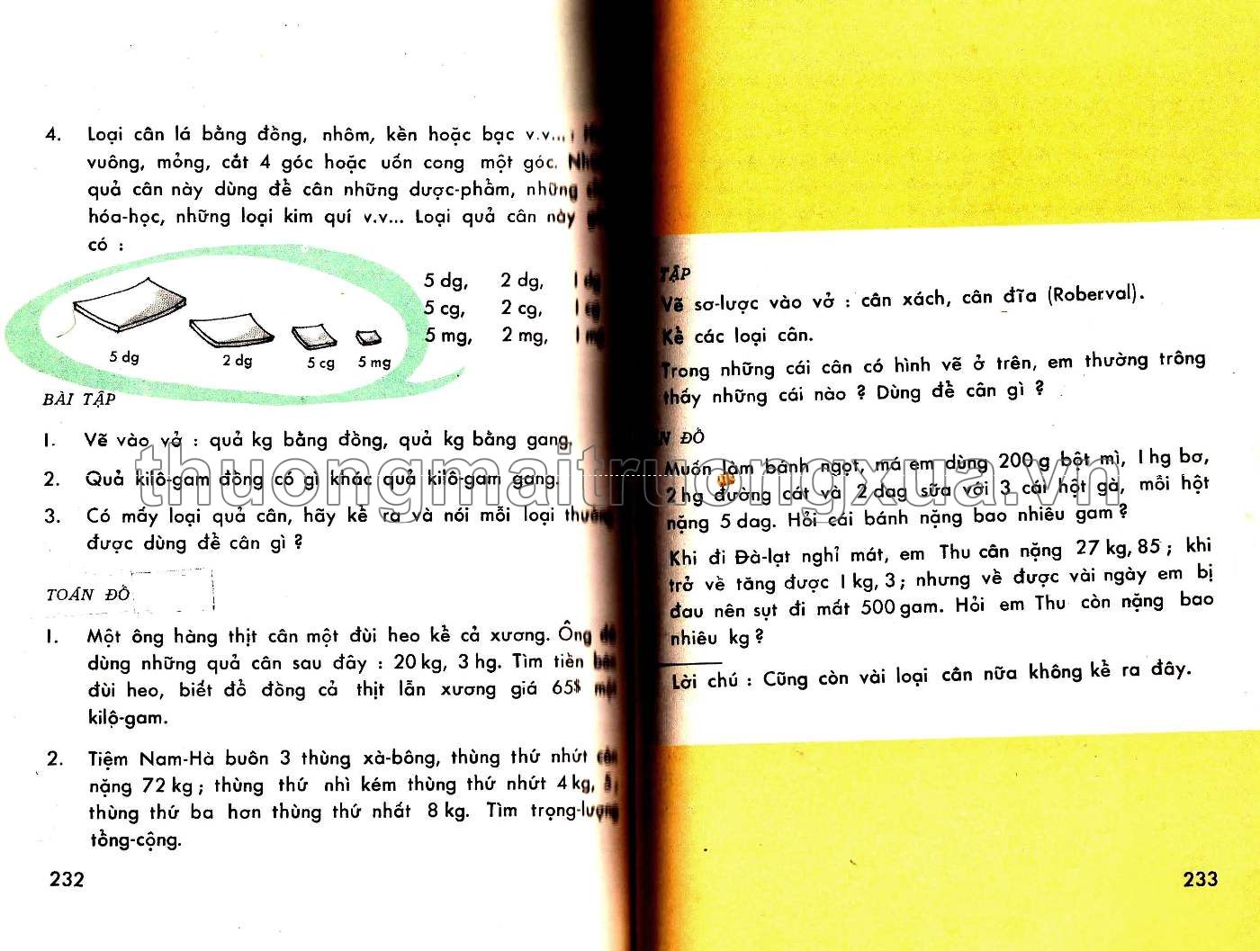 Em học toán pháp lớp nhì (1969) - Trang 116