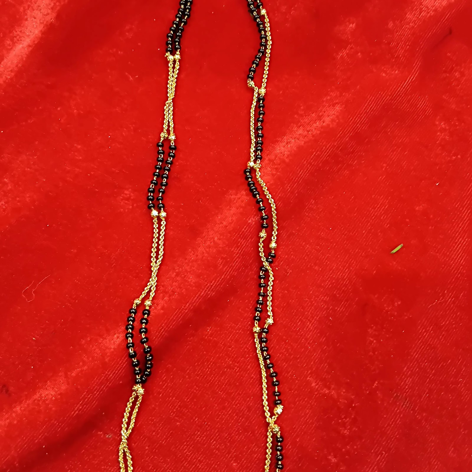 36 Inch Chain And Black Chain Poth Mangalsutra-1