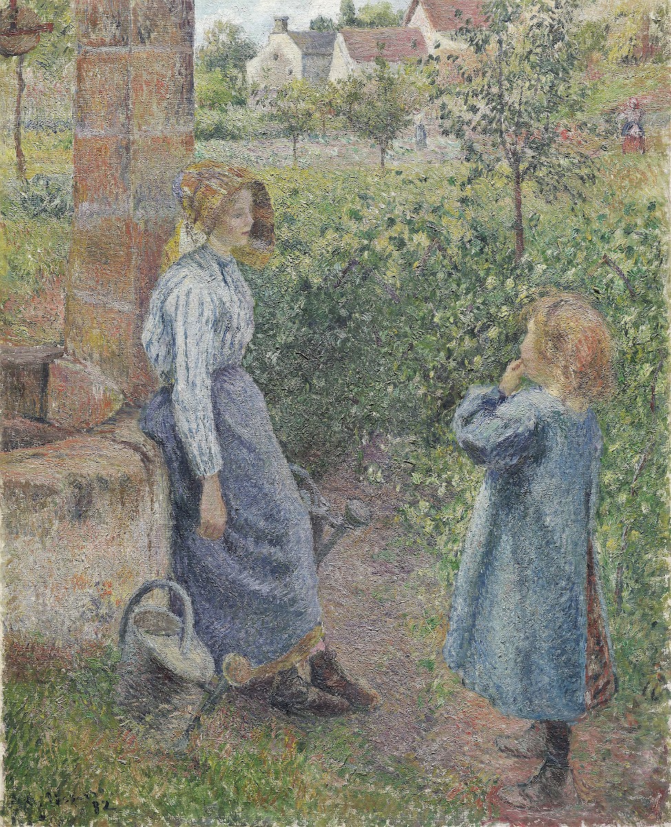 Woman and Child at the Well 1882