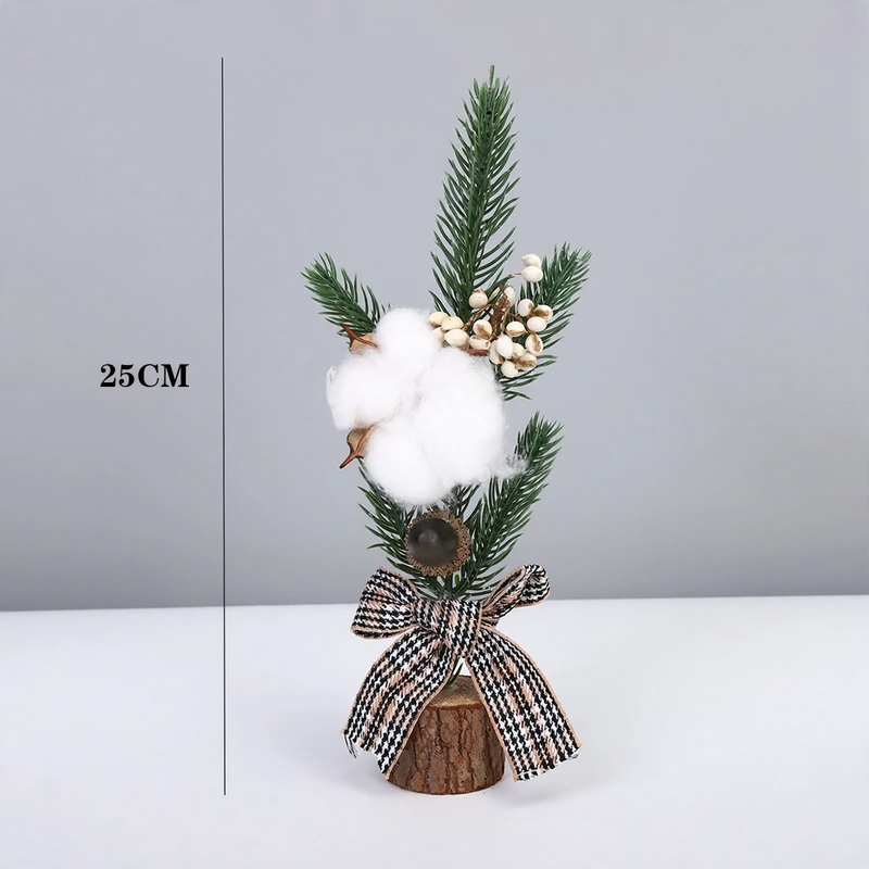 Mini Christmas tree for table decoration, 23 cm
