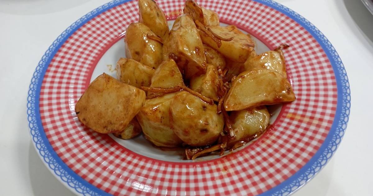 Khoai tây ngào gừng