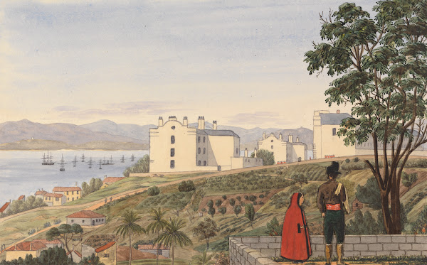 The South Barracks Gibraltar 1844