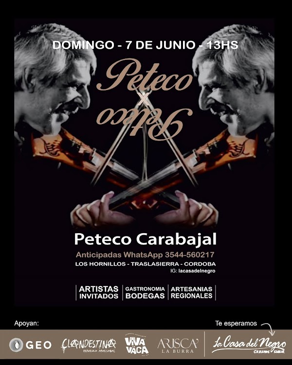 Peña con Peteco Carabajal