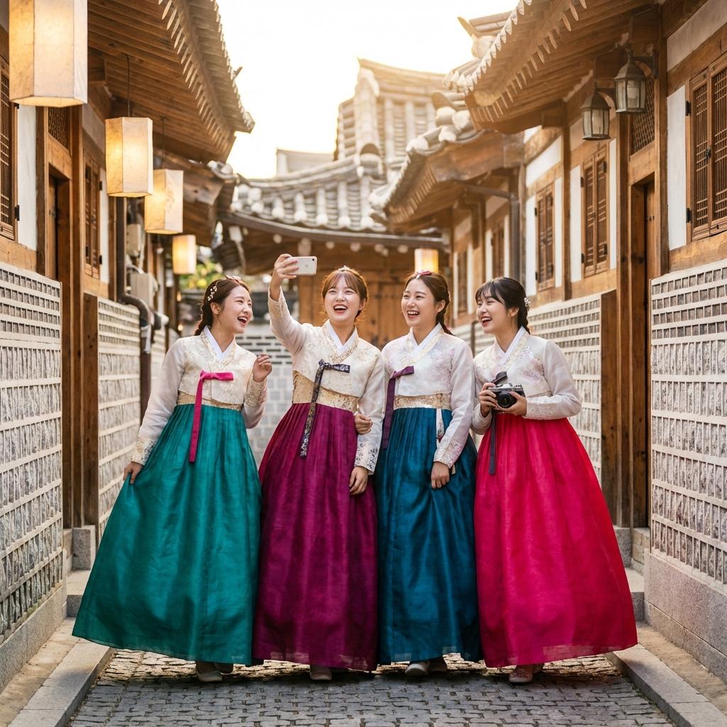 인생샷 건지는 필수 코스 & 한복 체험, 이대로만 하세요!