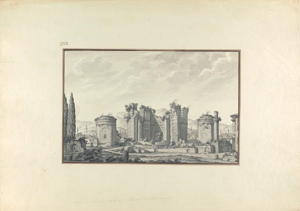 The Basilica at Pergamon ca 1750