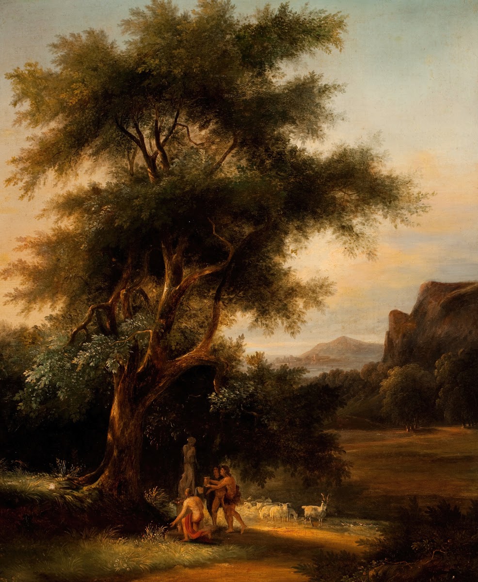 Shepherds At The Shrine Of Artemis