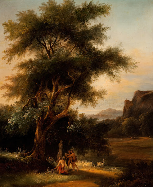 Shepherds At The Shrine Of Artemis