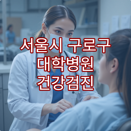 서울시 구로구 대학병원 건강검진 프로그램 안내