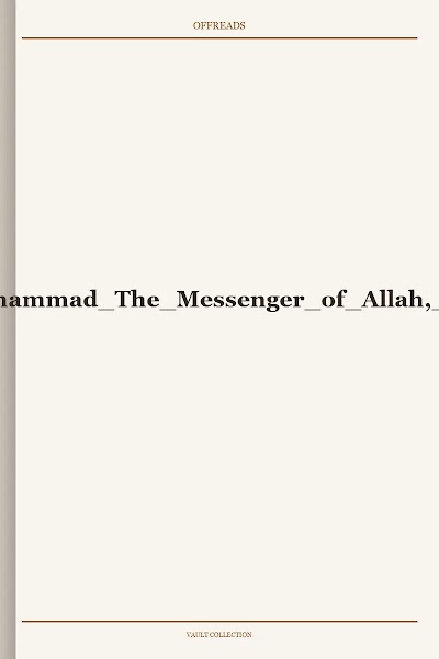 Al-Sheha-Muhammad The Messenger of Allah, 3e-2006