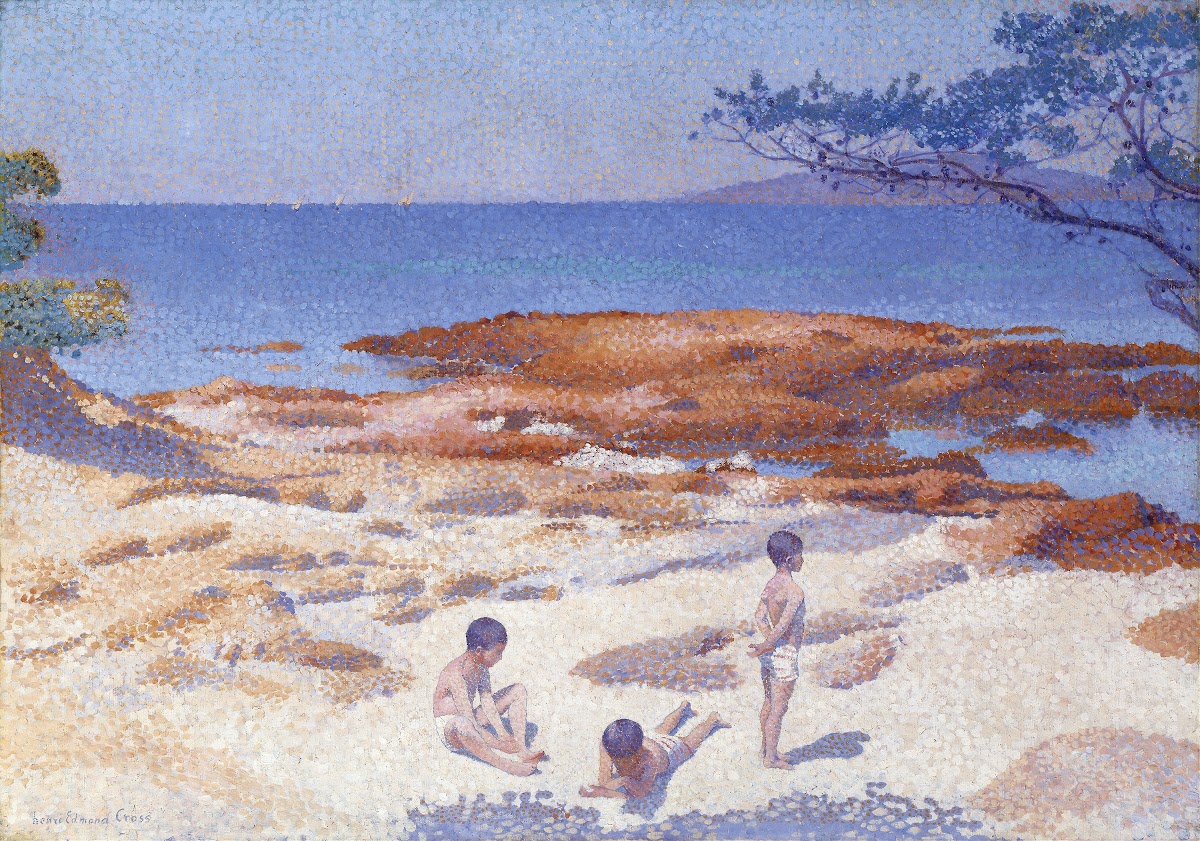 Beach at Cabasson Baigne Cul 1891