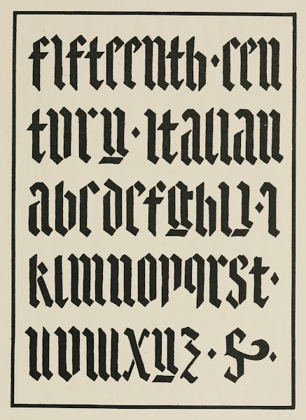 Italian Inlaid Blackletters 1902