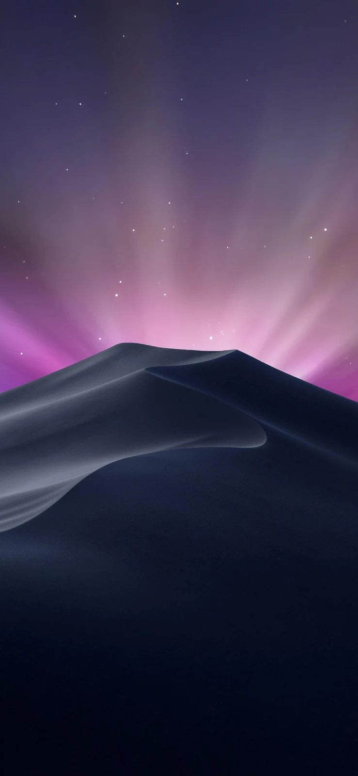 MacOS Mojave Night Wallpaper - Digital Photography 2K iPhone Wallpaper (1772x3839)