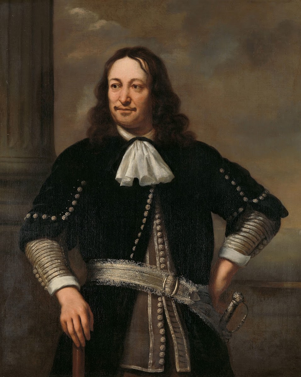 Portrait of a Naval Officer probably Vice Admiral Aert van Nes 1626 1693 1667