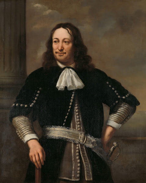 Portrait of a Naval Officer probably Vice Admiral Aert van Nes 1626 1693 1667