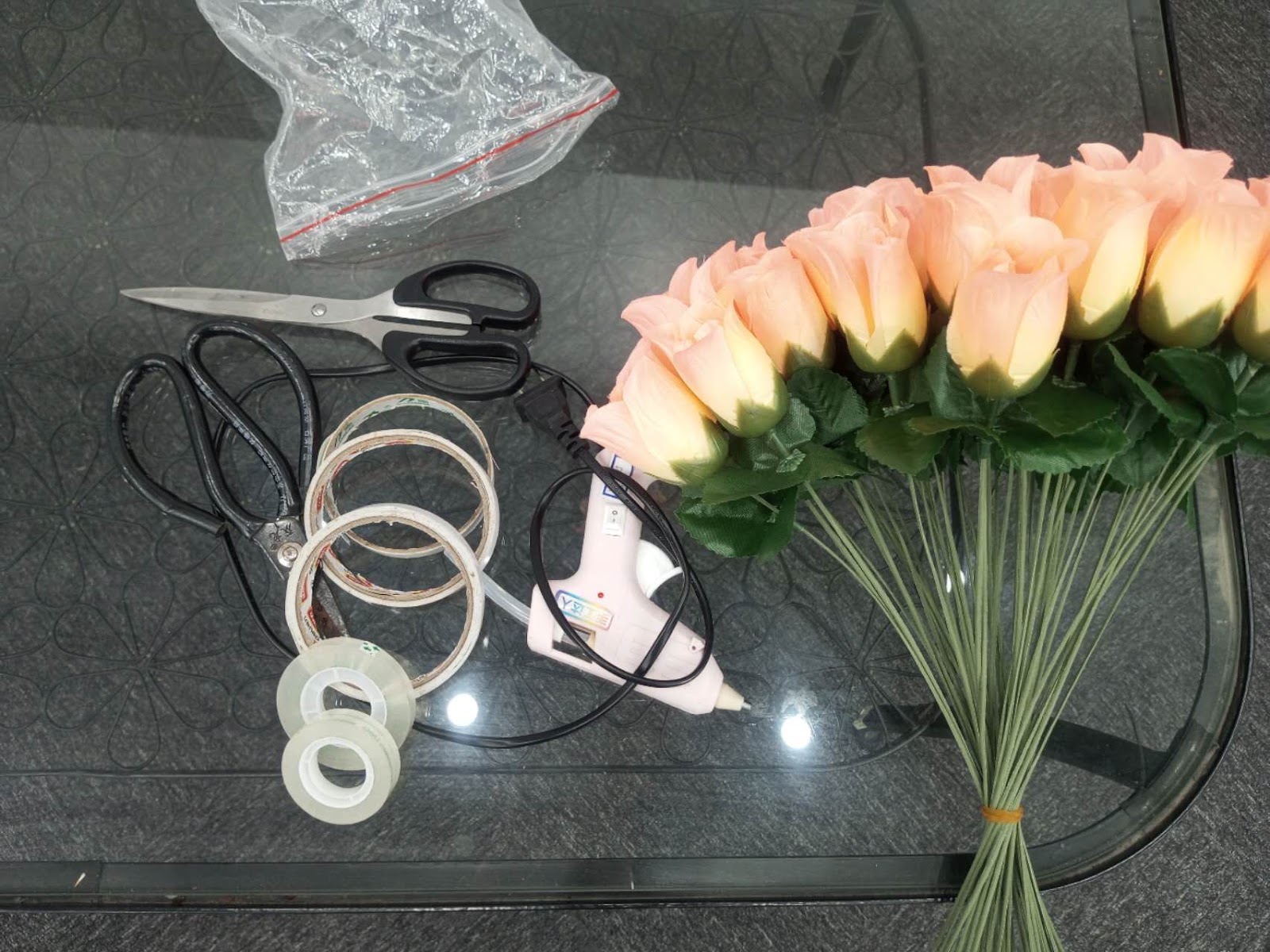 Bunga Mawar Pink (baru)